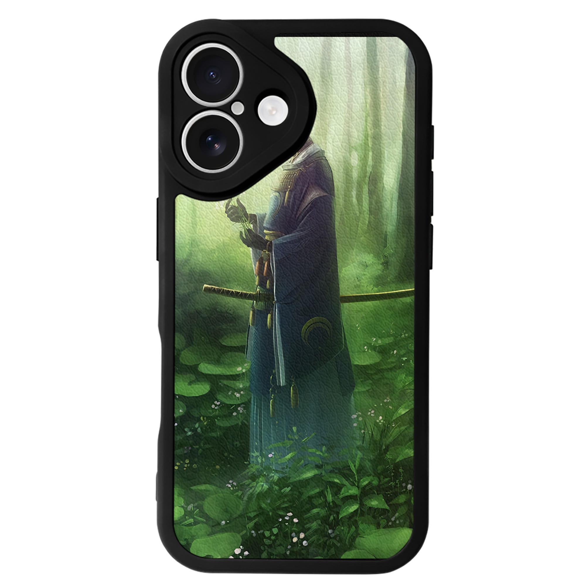 （画像用） 刀剣乱舞 Touken Ranbu 【iPhone 16シリーズ対応】シリコンスマホケース（レザー調） 材質：シリコン